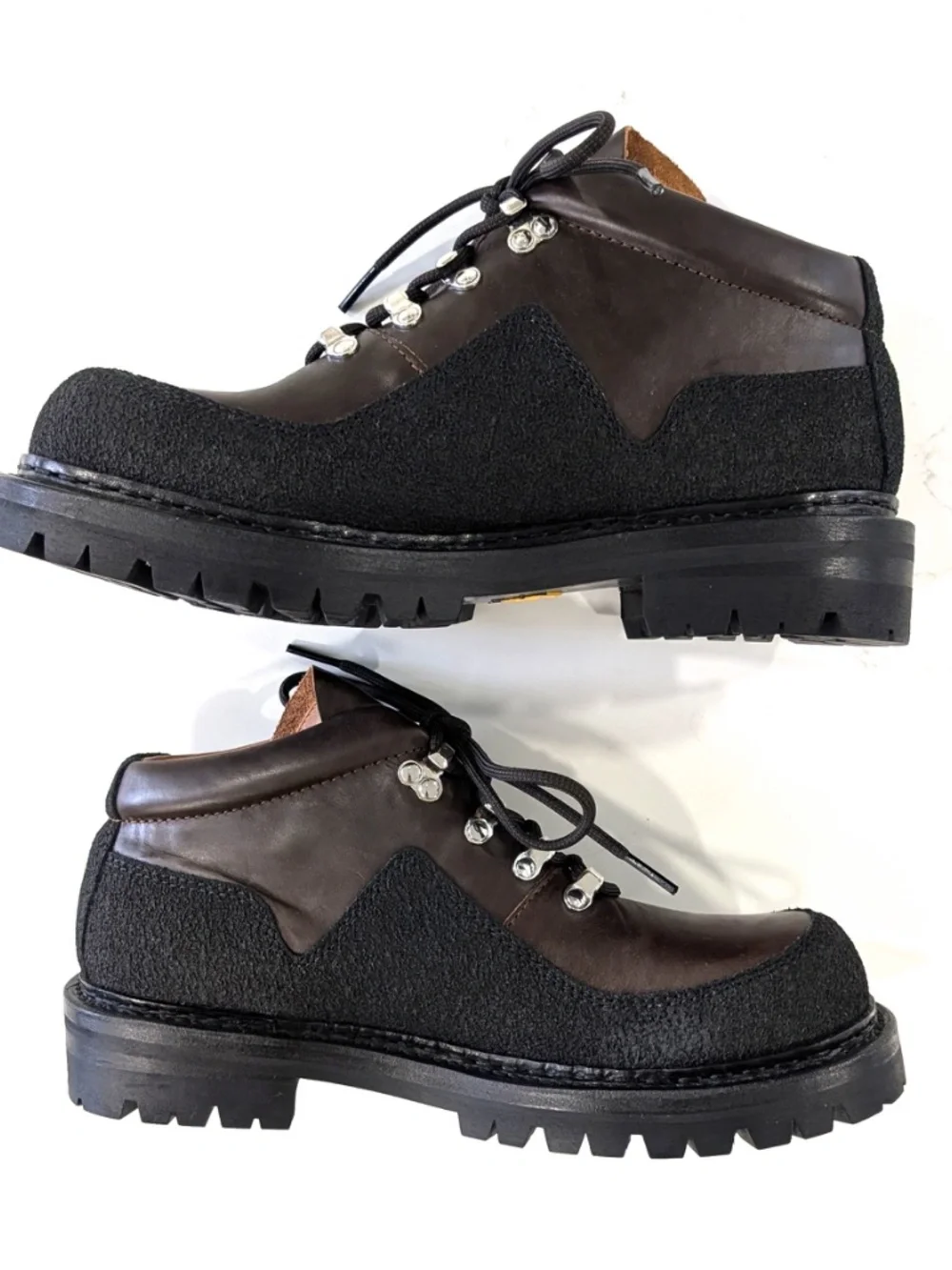 Our Legacy Quest Boots Maduro Brown Cattle Hide Leather EU 43 US 10 10.5 Vibram